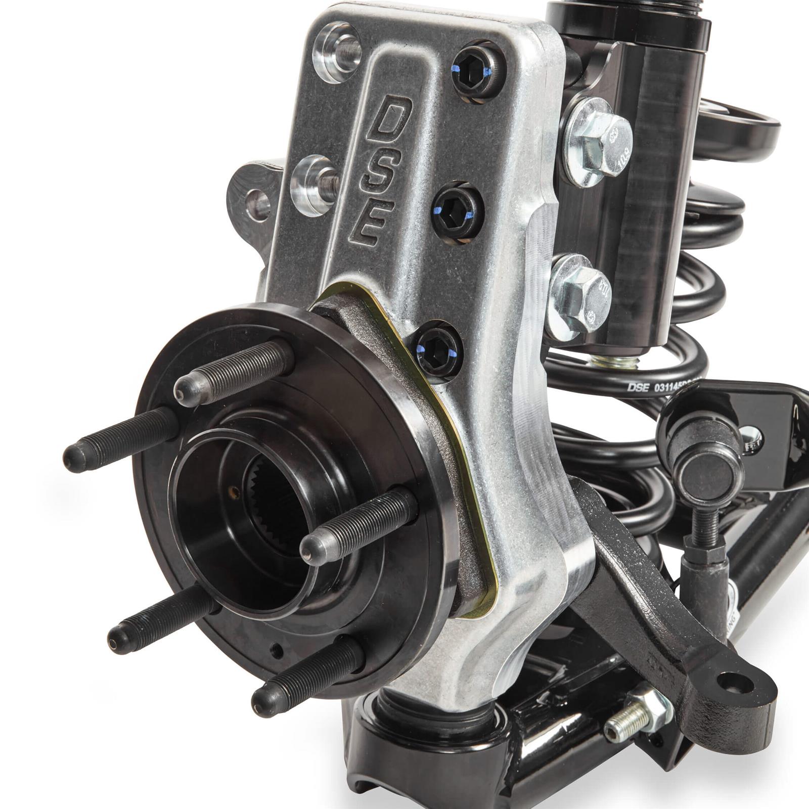 Detroit Speed Front Kit 2 Suspension Kits 031385DS Handling Package, 2, in. Drop Upraights, Coil Springs, Double Adjustable Shocks, Sway Bar, Control Arms, Front, Ford,