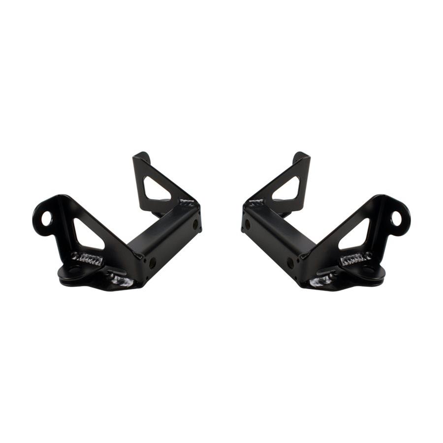 Detroit Speed Sway Bar Brackets for 1993-2002 CAMARO, FIREBIRD - 031418DS Mounting Brackets, Front, Steel, Black Powdercoated, Chevrolet, Pontiac, Pair
