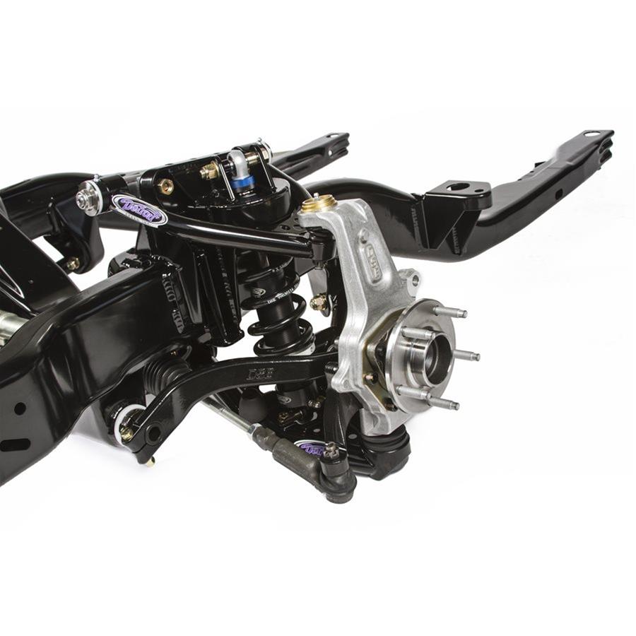 Detroit Speed Hydroformed Subframes 032005-SDS Subframe, Hydroformed, Steel, Black Powdercoated, 650 lb/in. Spring Rate, Power Rack, Chevy, Pontiac, Kit thumbnail 2