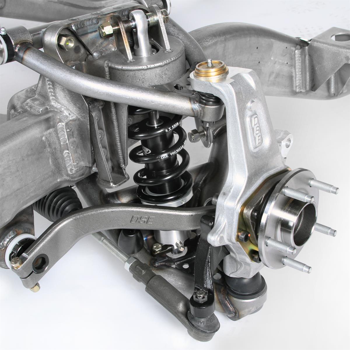Detroit Speed Hydroformed Subframes 032019-DDS Front Suspension Package, Subframe, 5 x 4 3/4 in. Bolt Pattern, Double Adjustable Coilover, Chevy, Pontiac, Kit thumbnail 2