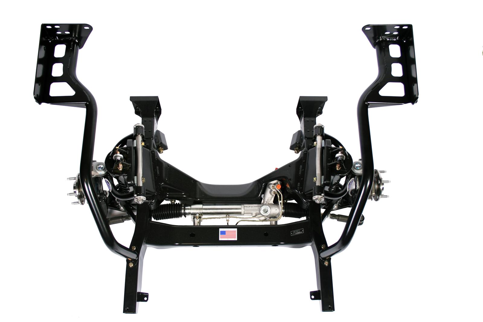 Detroit Speed Chevy II Subframes 032034-SDS Subframe, II, Steel, Black Powdercoated, 450 lb/in. Spring Rate, Power Rack, Chevy, Kit