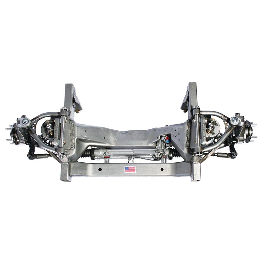 Detroit Speed X-Gen 595 Front Suspension Modules 032044DS Package, Series X-Gen, Steel, Black Powdercoated, Power Rack, Kit thumbnail 2