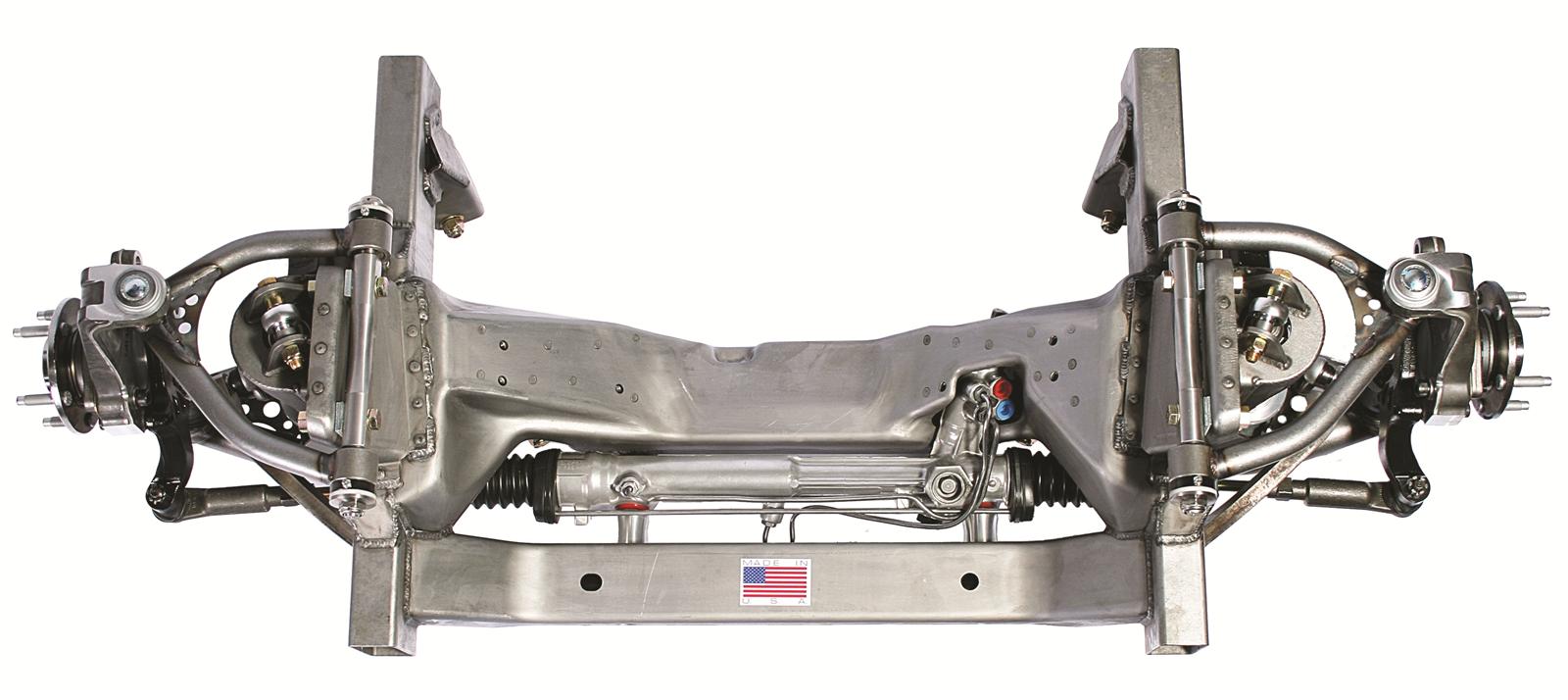 Detroit Speed X-Gen 595 Front Suspension Modules 032044-SDS Package, Series X-Gen, Steel, Black Powdercoated, Power Rack, Kit thumbnail 3