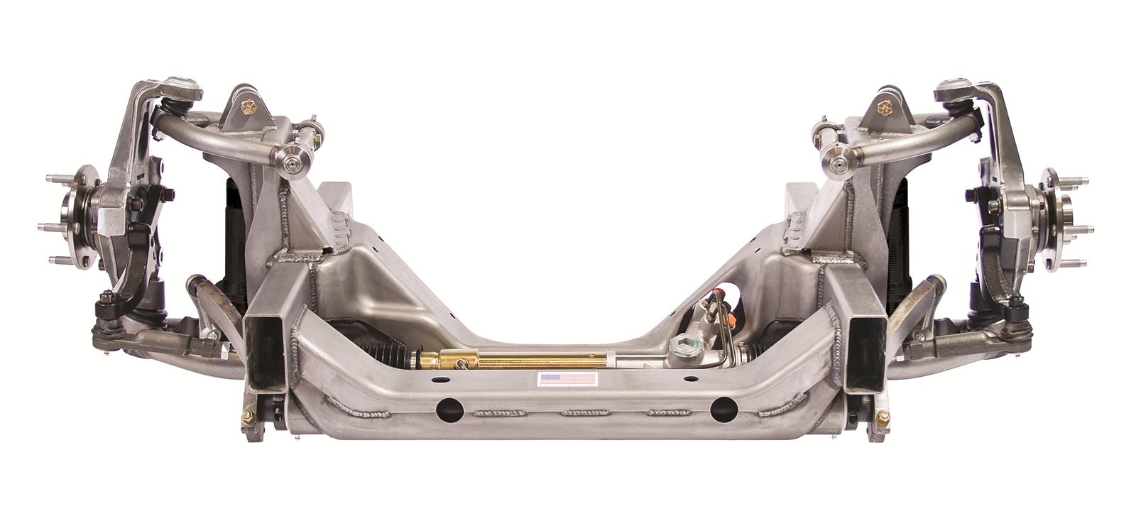 Detroit Speed X-Gen 595 Front Suspension Modules 032044-SDS Package, Series X-Gen, Steel, Black Powdercoated, Power Rack, Kit thumbnail 2