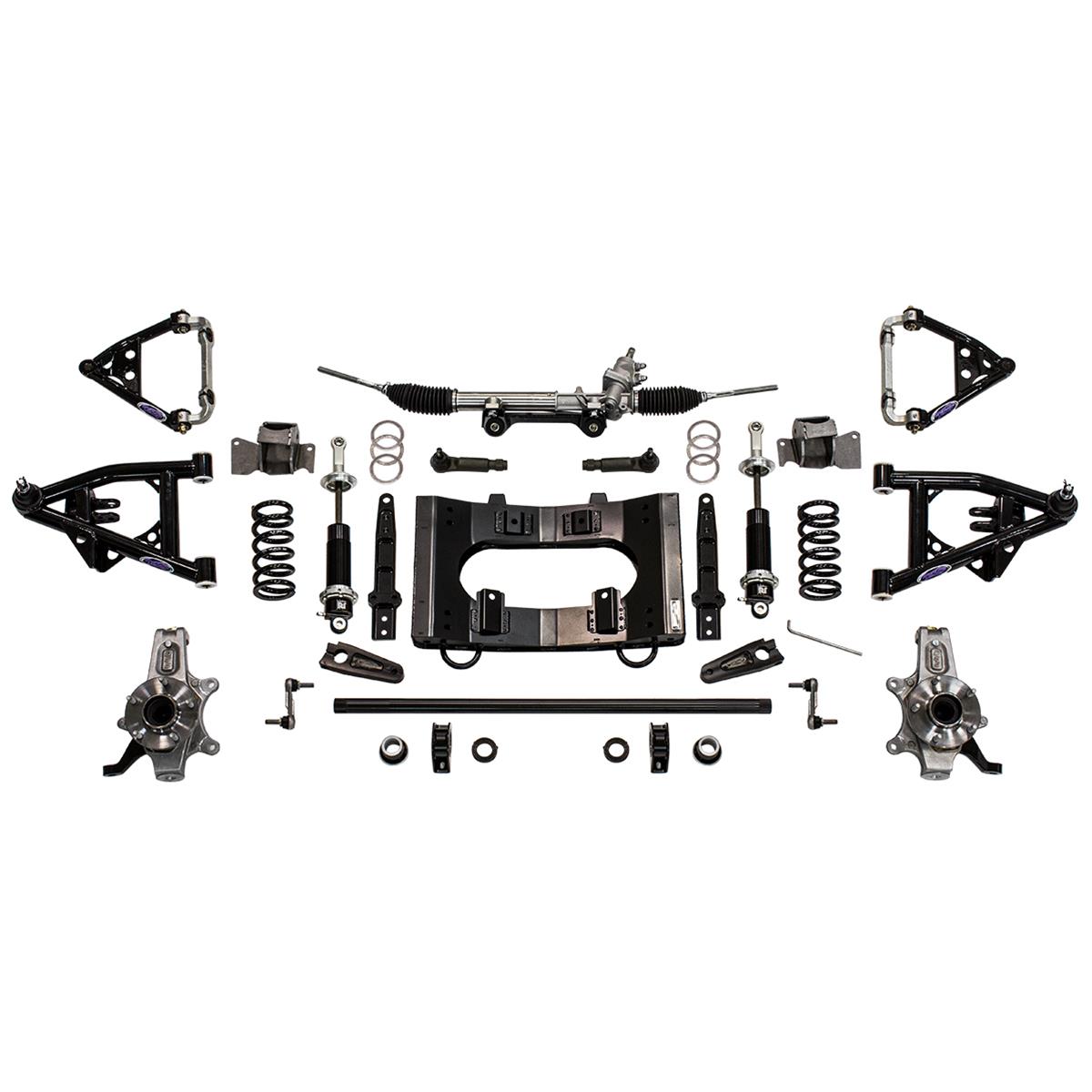 Detroit Speed SpeedRay Front Suspension Packages 032072DS Package, 5 x 4 3/4 in. Bolt Pattern, Coilover, Chevy, Kit thumbnail 3