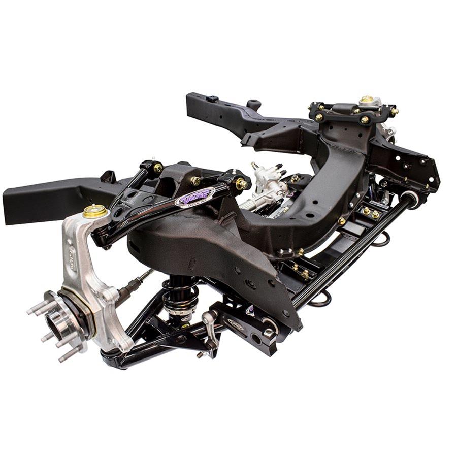 Detroit Speed SpeedRay Front Suspension Packages 032073-SDS Package, 5 x 4 3/4 in. Bolt Pattern, Single Adjustable Coilover, Chevy, Kit thumbnail 4