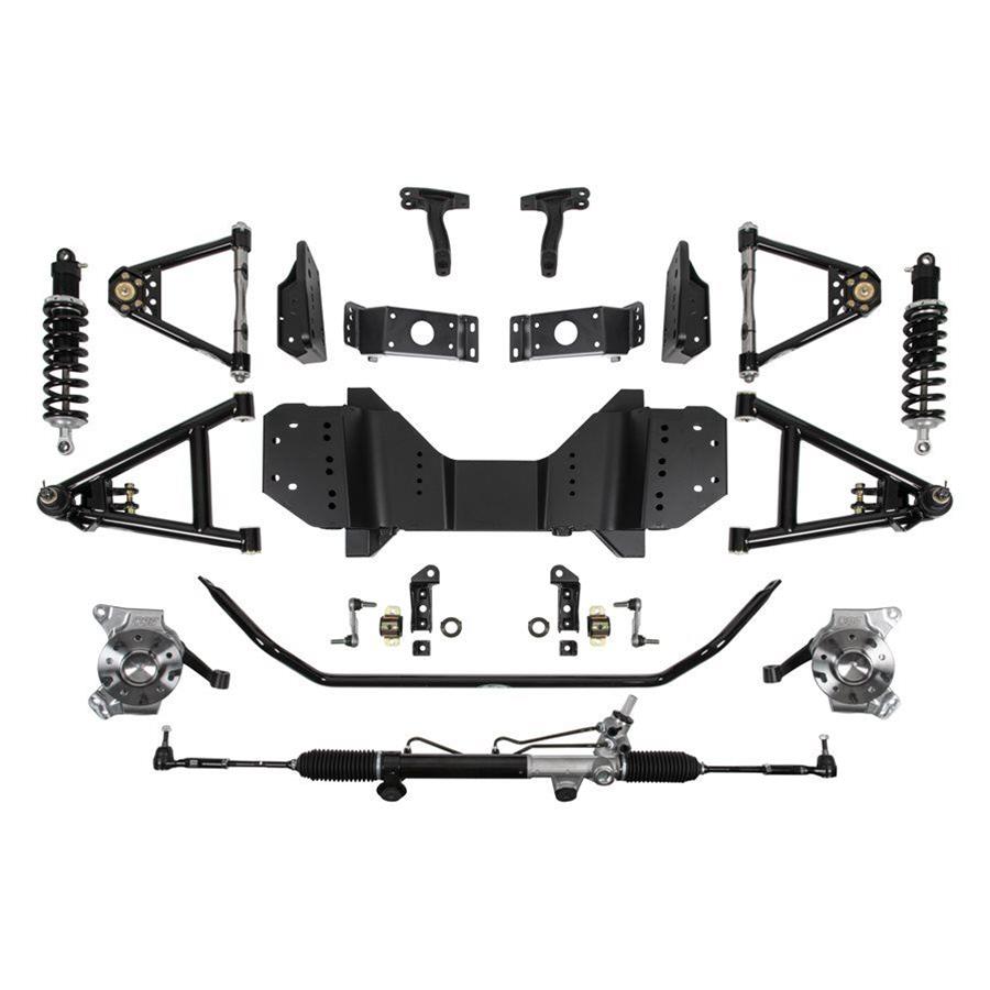 Detroit Speed SpeedMAX Front Suspension Packages 032082-DDS Package, Dual 5 x 5 1/2 in. or 5 x 4 3/4 in. Bolt Pattern, Double Adjustable Coilover, Chevy, GMC, Kit