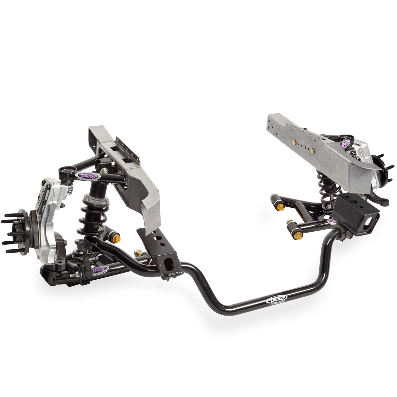 Detroit Speed Fox Body Short Long Arm Conversion Systems for 1979-1986 CAPRI, 1979-1993 MUSTANG - 032096DS Suspension Package, Front, Conversion, Non-Adjustable Coilovers, Sway Bar, Upper/Lower Control Arms, Ford, Mercury. Kit thumbnail 3