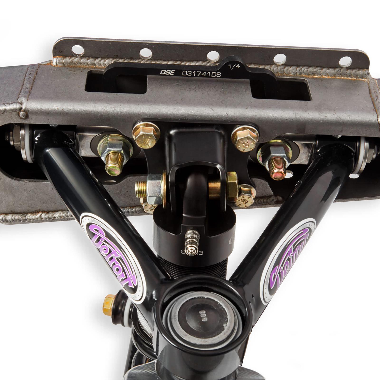 Detroit Speed Fox Body Short Long Arm Conversion Systems for 1979-1986 CAPRI, 1979-1993 MUSTANG - 032096DS Suspension Package, Front, Conversion, Non-Adjustable Coilovers, Sway Bar, Upper/Lower Control Arms, Ford, Mercury. Kit thumbnail 2