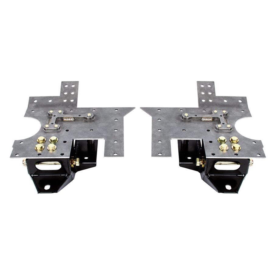 Detroit Speed Heavy-Duty Leaf Spring Pocket Kits 040110DS Pockets, Relocation, Rear, Chevrolet, Kit thumbnail 2