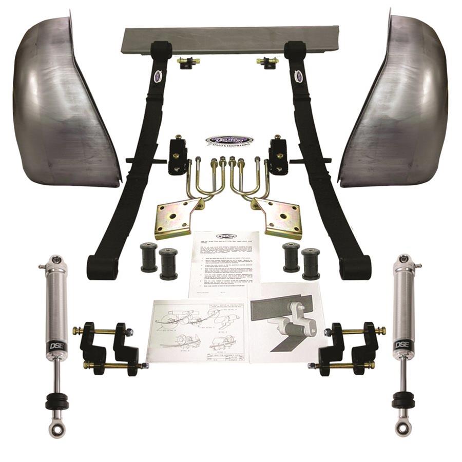 Detroit Speed 1968-74 X-Body Mini-Tub Kits 041208DS Kit, 3.00 in. Drop, Buick, Chevy, Oldsmobile, Pontiac, Kit