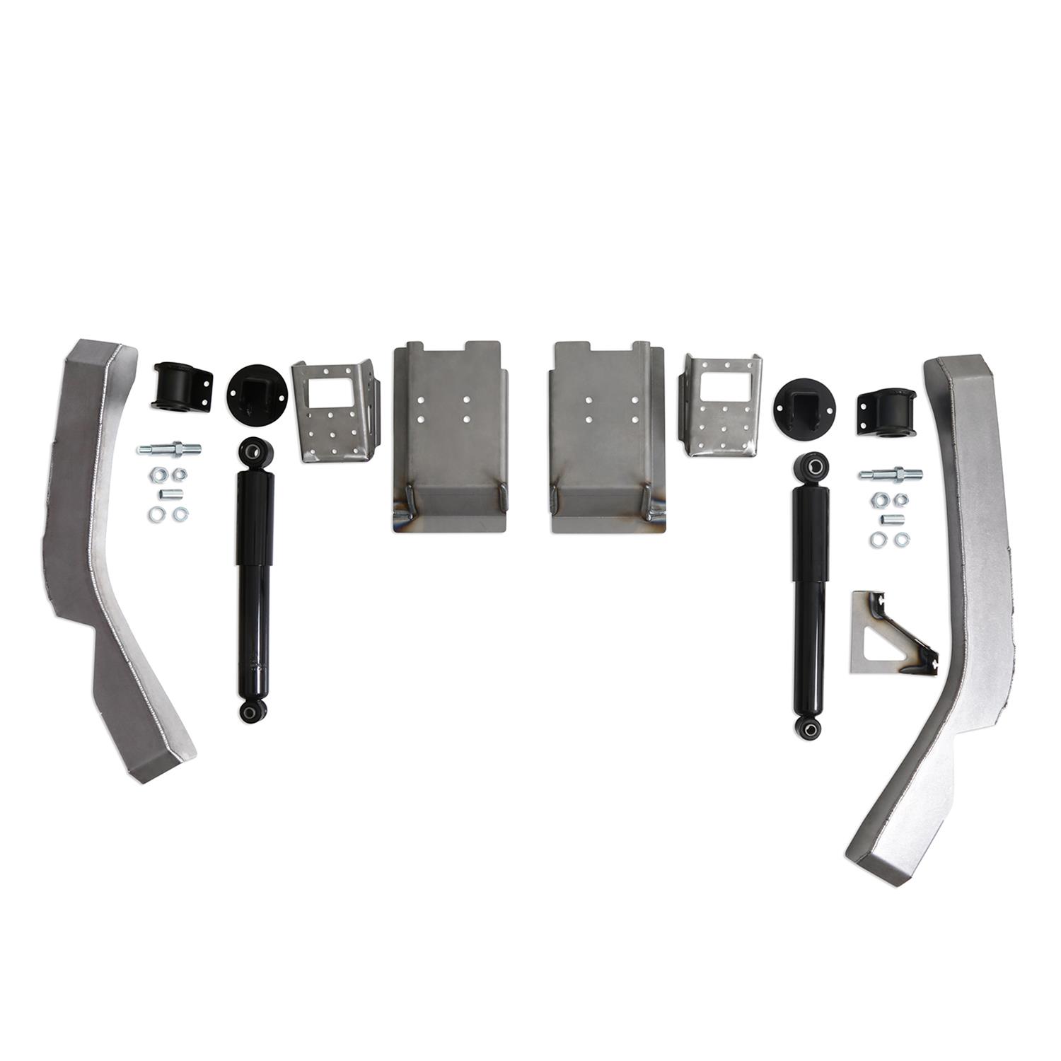 Detroit Speed 1962-67 X-Body Mini-Tub Leaf Spring Kits 041228DS Kit, 2.00 in. Drop, Buick, Chevy, Kit thumbnail 7