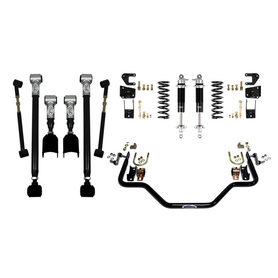 Detroit Speed Rear 3 Kits 041621-SDS Kit 3, Adjustable Shocks, Buick, Chevy, Oldsmobile, Pontiac, Kit