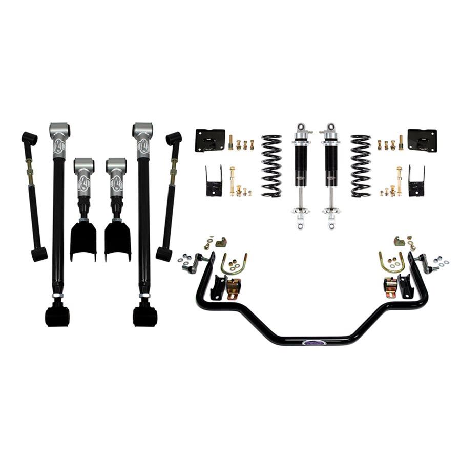 Detroit Speed Rear 3 Kits 041623-SDS Kit 3, Adjustable Shocks, Buick, Chevy, GMC, Oldsmobile, Pontiac, Kit