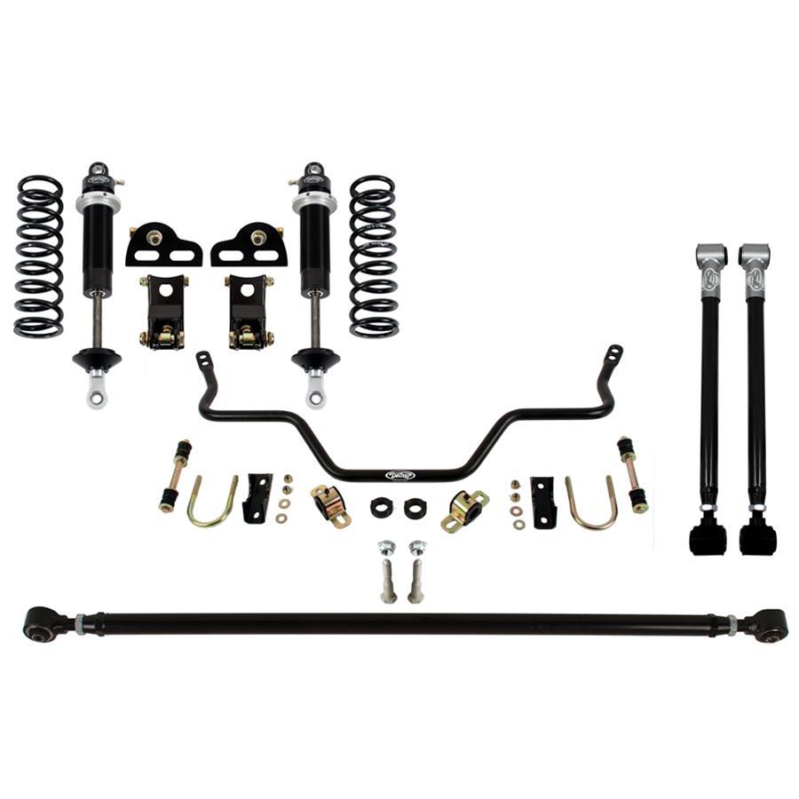 Detroit Speed Rear 2 Kits 041644DS Suspension Packages, Kits, Coilover, Springs, Sway Bar, Black, Chevrolet, Pontiac, Kit