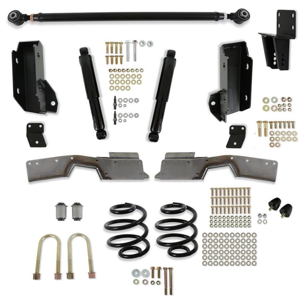 Detroit Speed Rear 1 Kits 041651DS Kit 1, Gas Shocks, 5.5 in. Lowering Springs, Chevrolet, GMC, Kit thumbnail 5