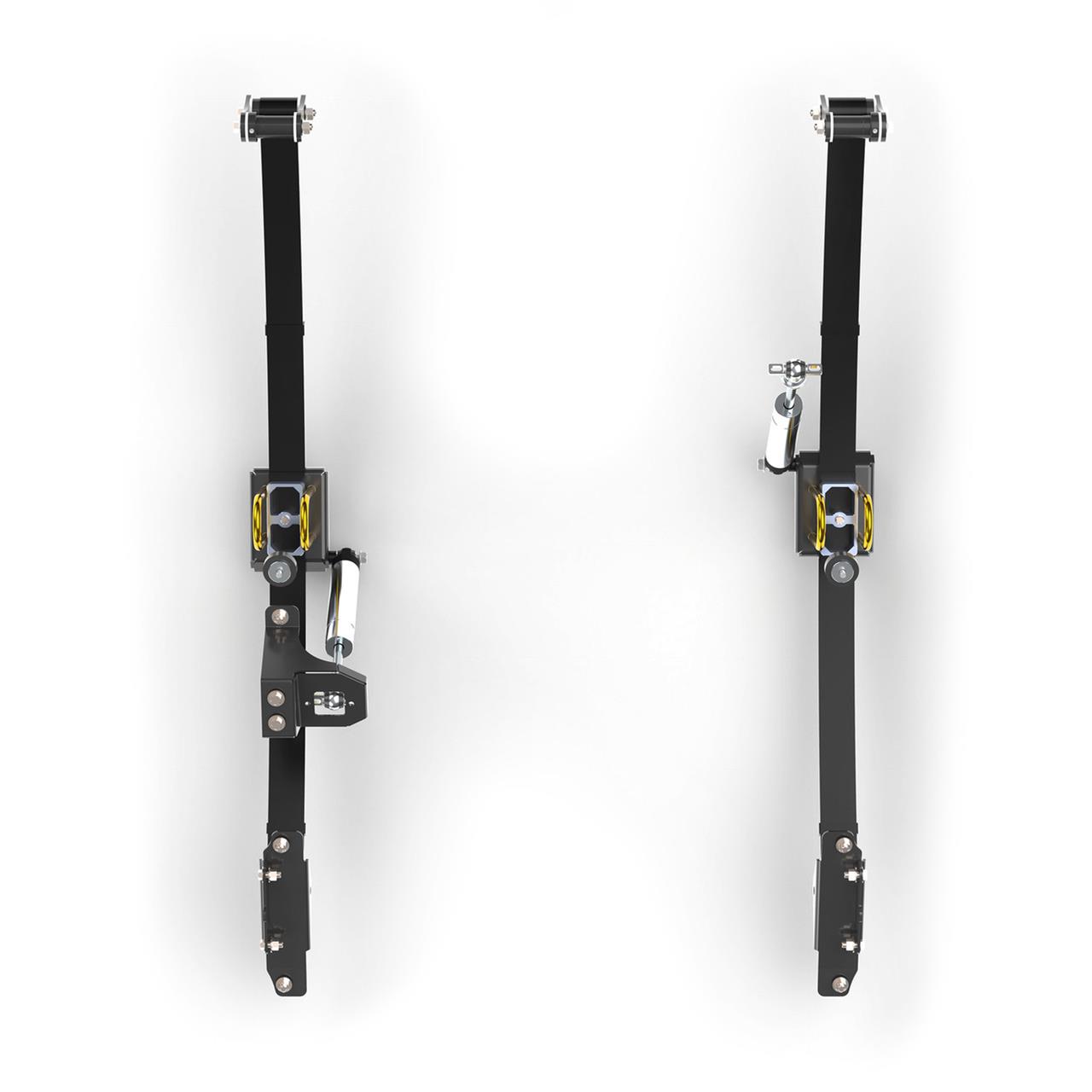 Detroit Speed Rear 3 Kits for 1982-2003 S10, 1982-1990 S15, 1991-2003 SONOMA - 041655DS Suspension Package, 5 in. Drop, Double Adjustable, Monotube, Leaf Spring, Lowering Block, Delrin® Bushing, Chevrolet, GMC, Kit thumbnail 3