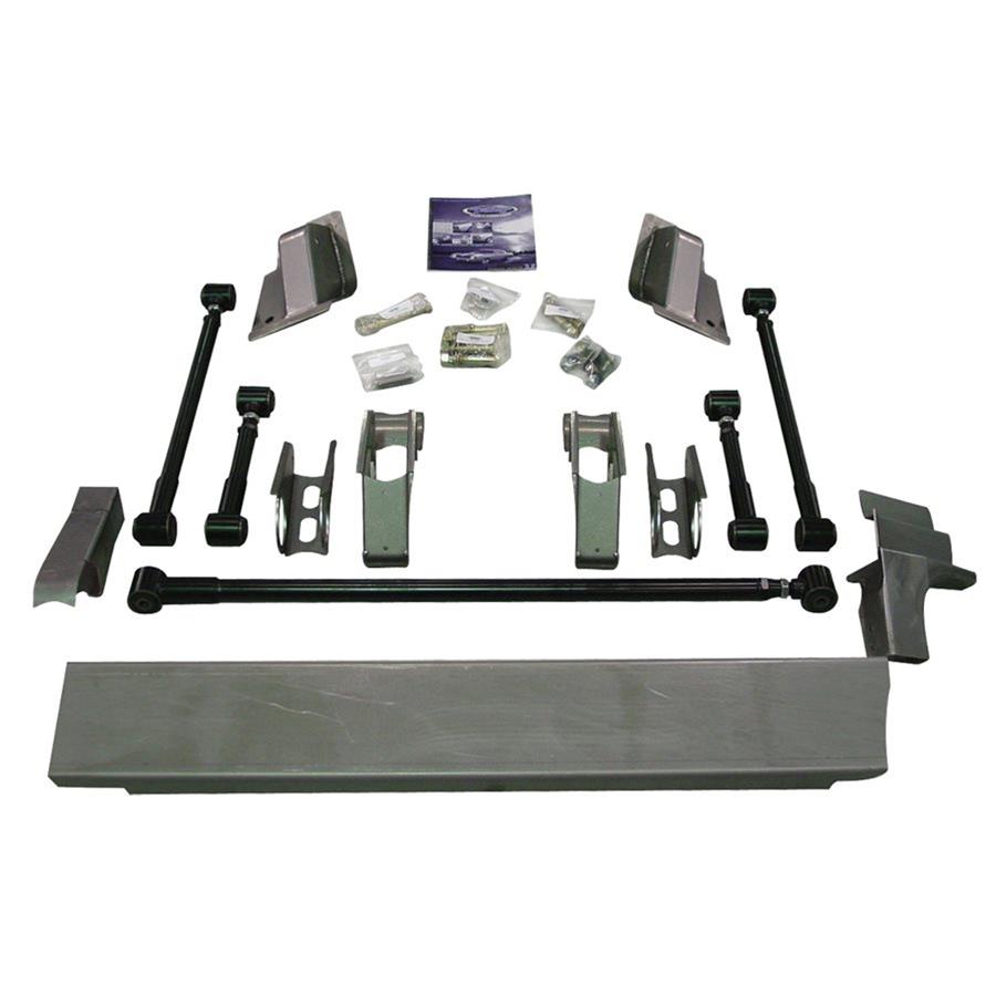 Detroit Speed QUADRALink Rear Suspension Kits 041704-DDS Packages, Kits, Double Adjustable Coilover, Springs, Panhard Bar, Black, Kit thumbnail 2