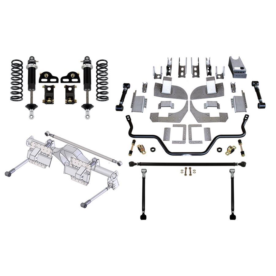 Detroit Speed QUADRALink Rear Suspension Kits 041722DS QUADRA-Link Kit - 1982-1992 F-Body with Base Shocks