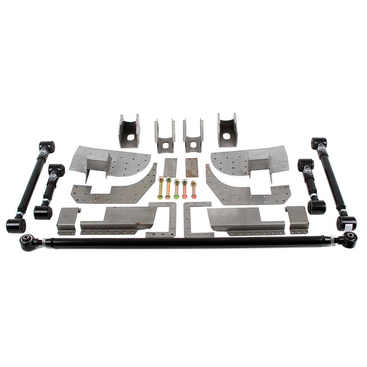 Detroit Speed Inc Suspension Link Kits 041728DS QL REAR SUSP KIT W/O C/O ST AXLE 82-92 F