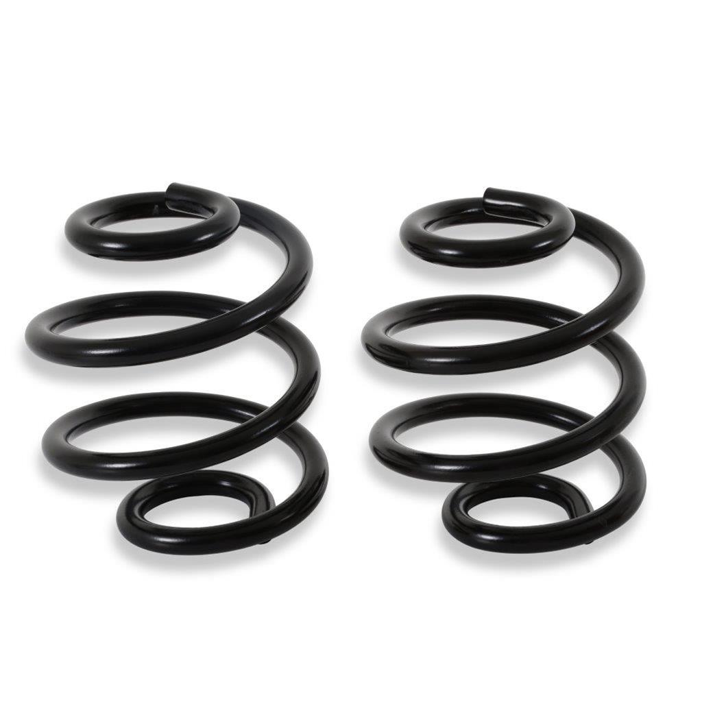 Detroit Speed Lowering Springs 041817PDS Springs, Rear, Coil Type, Black Powdercoated, Chevrolet, GMC, Pair thumbnail 4