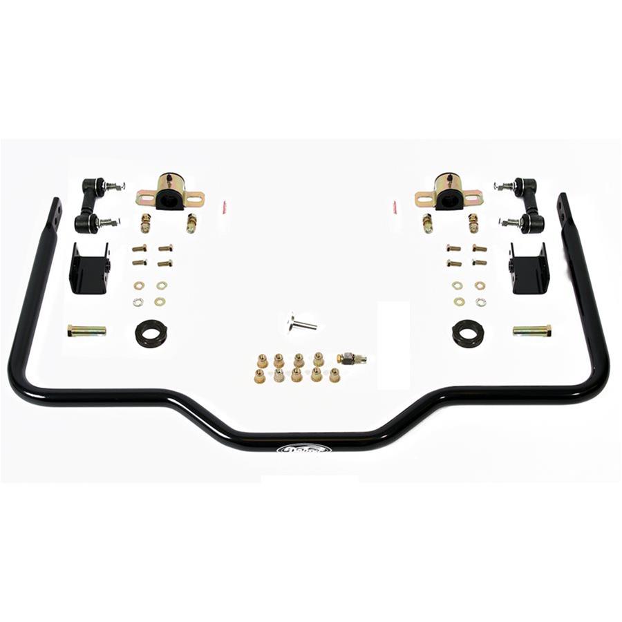 Detroit Speed QUADRALink Anti-Roll Bars 042203DS Sway Bar, QUADRALink, Rear, Hollow, Steel, Black Powdercoated, 1.125 in. Diameter, Chevy, Pontiac, Kit