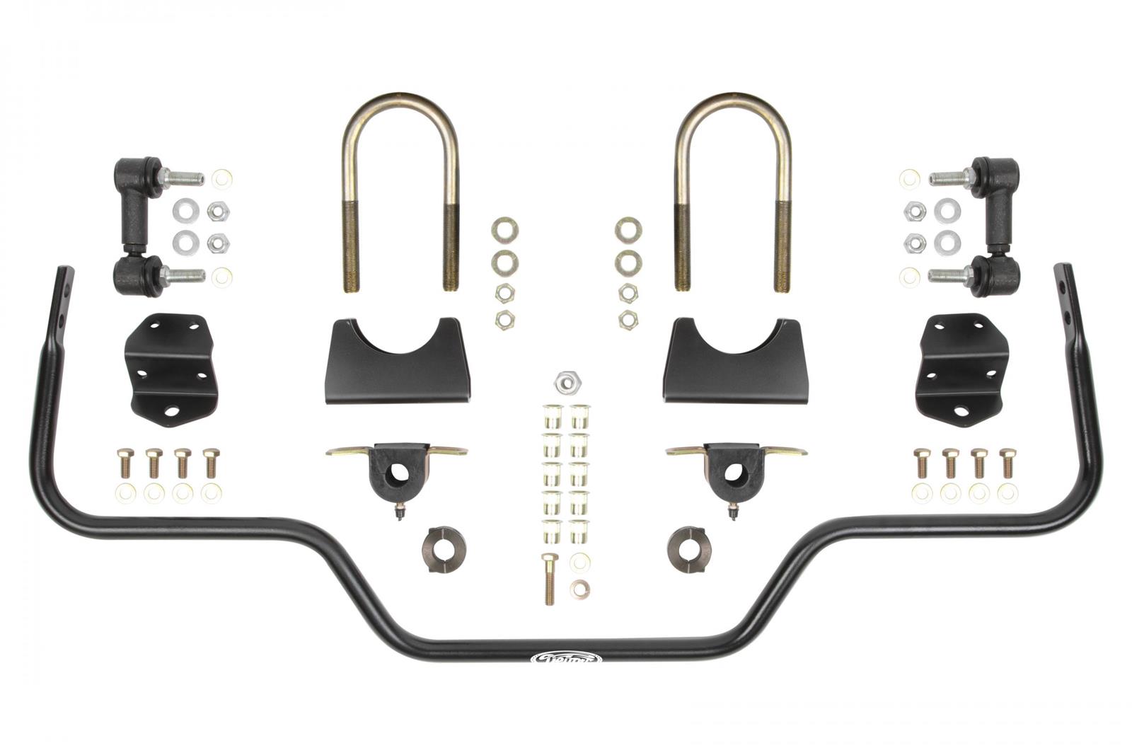 Detroit Speed Sway Bars 042223DS Bar, Rear, Hollow, Steel, Black Powdercoated, 0750 in. Diameter, Ford, Mercury, Kit