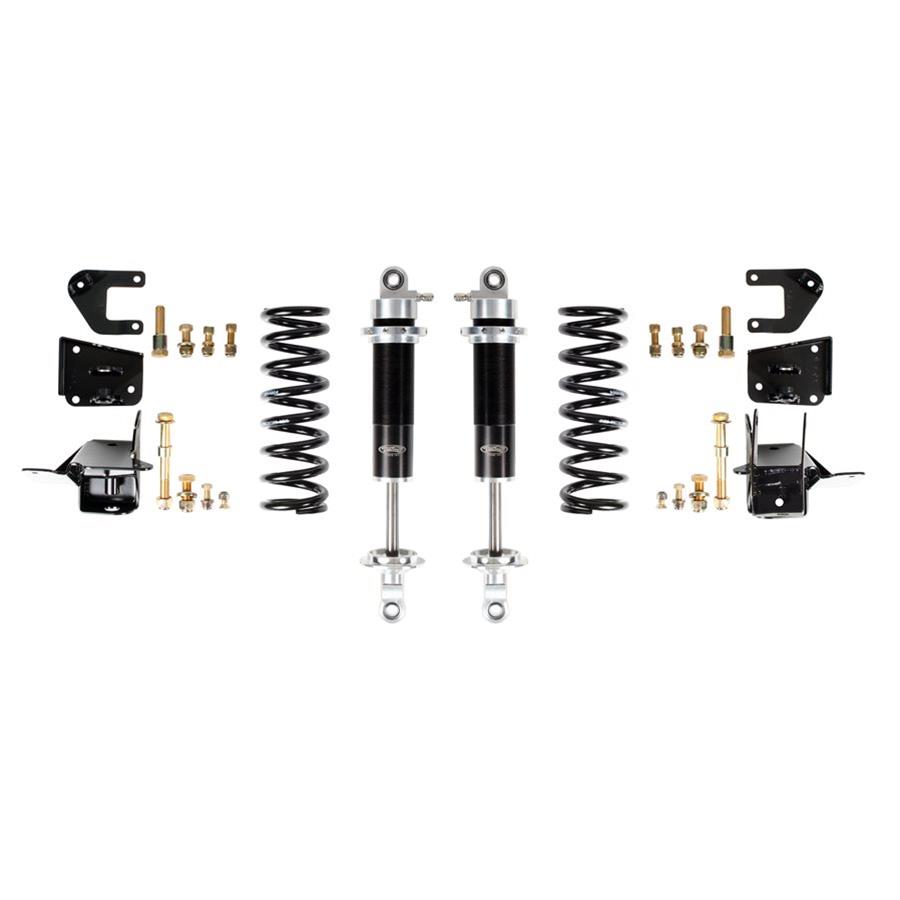 Detroit Speed Double Adjustable Coilover Kits 042404-DDS Kit, Rear, Stock Axle, Adjustable, 1964-66 A-Body, Kit