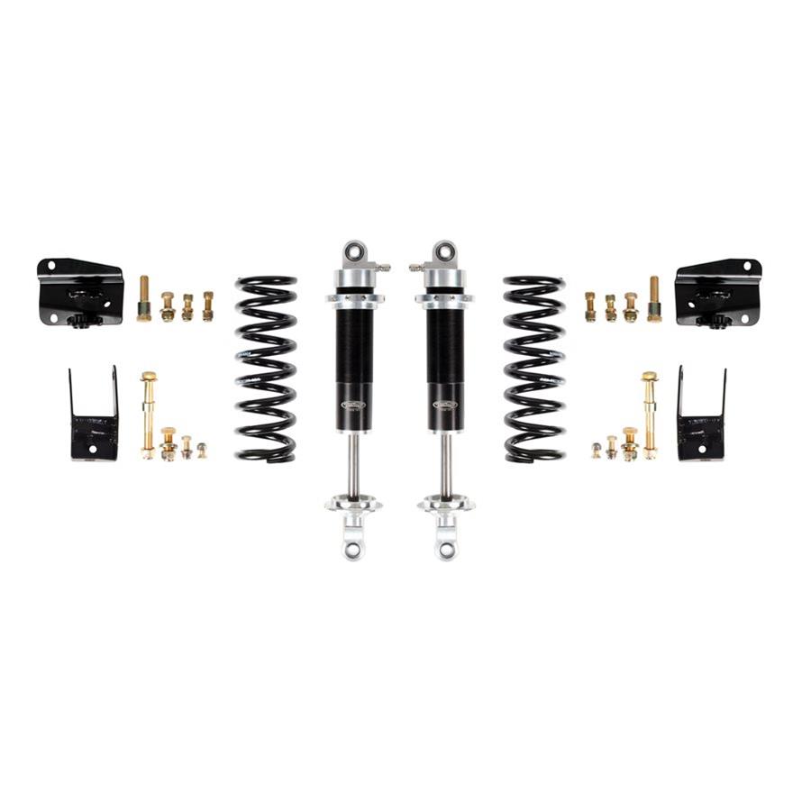 Detroit Speed Double Adjustable Coilover Kits 042412-DDS Kit, Rear, Moser Axle, with Remote Reservoir, 1968-72 A-Body, Kit