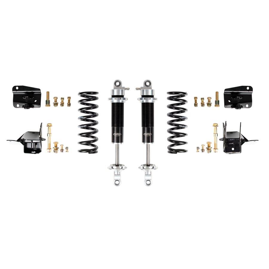 Detroit Speed Non-Adjustable Coilover Kits 042416DS Kit, Rear, Stock Axle, Non-Adjustable, 1968-72 A-Body Wagon, Kit