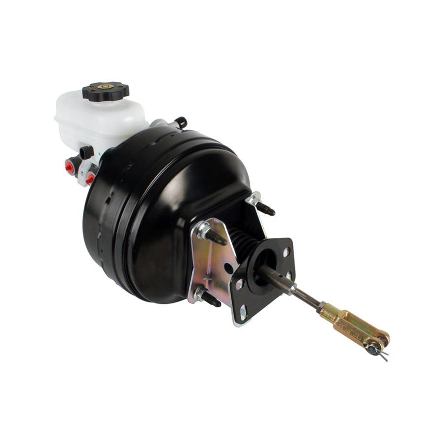 Detroit Speed Master Cylinder and Brake Booster Assemblies 050105DS Booster/Master Cylinder, Aluminum, Natural, 1 in. Bore, Plastic Reservoir, Chevy, Pontiac, Kit thumbnail 4
