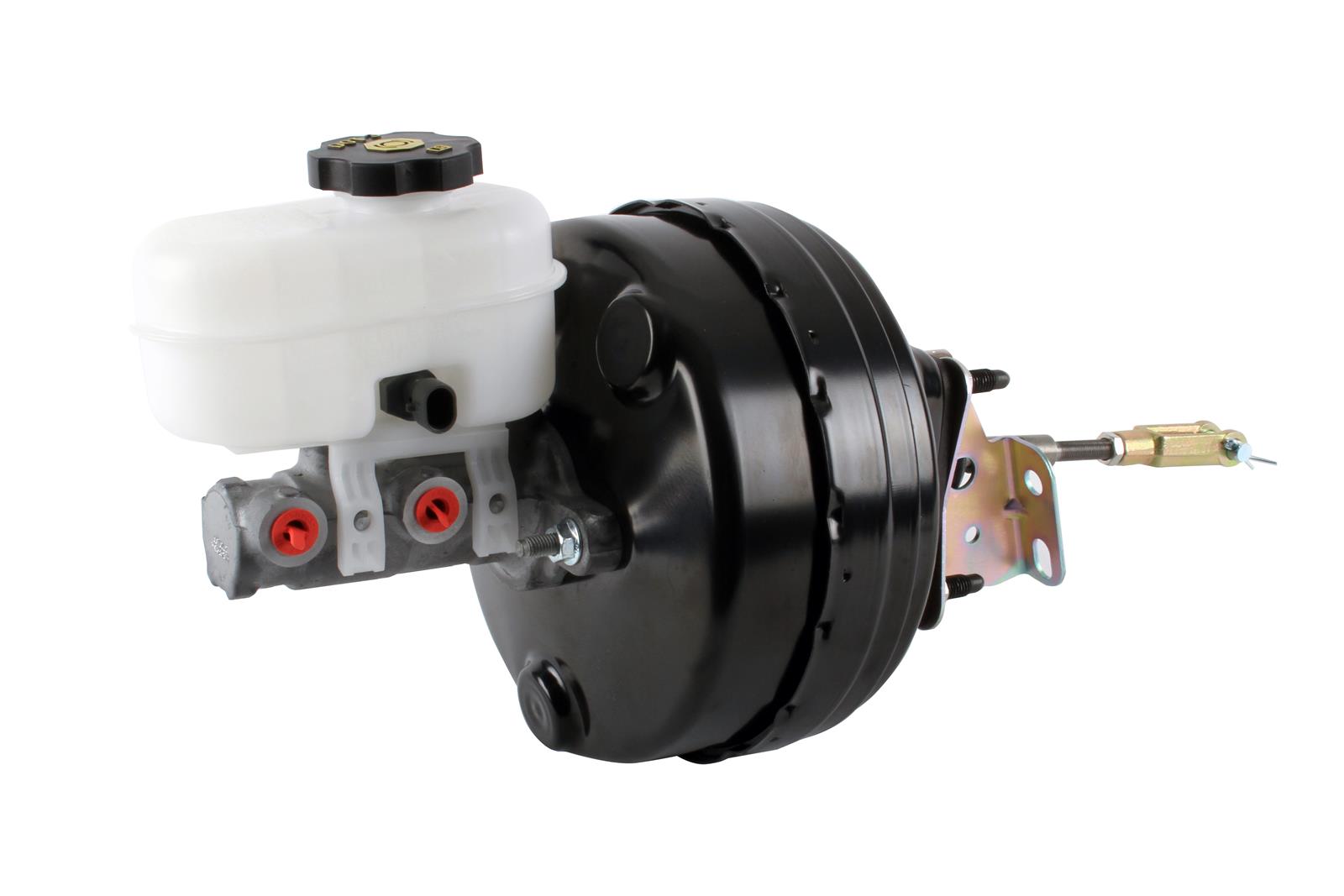 Detroit Speed Master Cylinder and Brake Booster Assemblies 050107DS Cylinder, Booster, Cast Iron, Steel, Natural, Black, 9 in. Diameter, Buick, Chevrolet, Oldsmobile, Pontiac, Kit