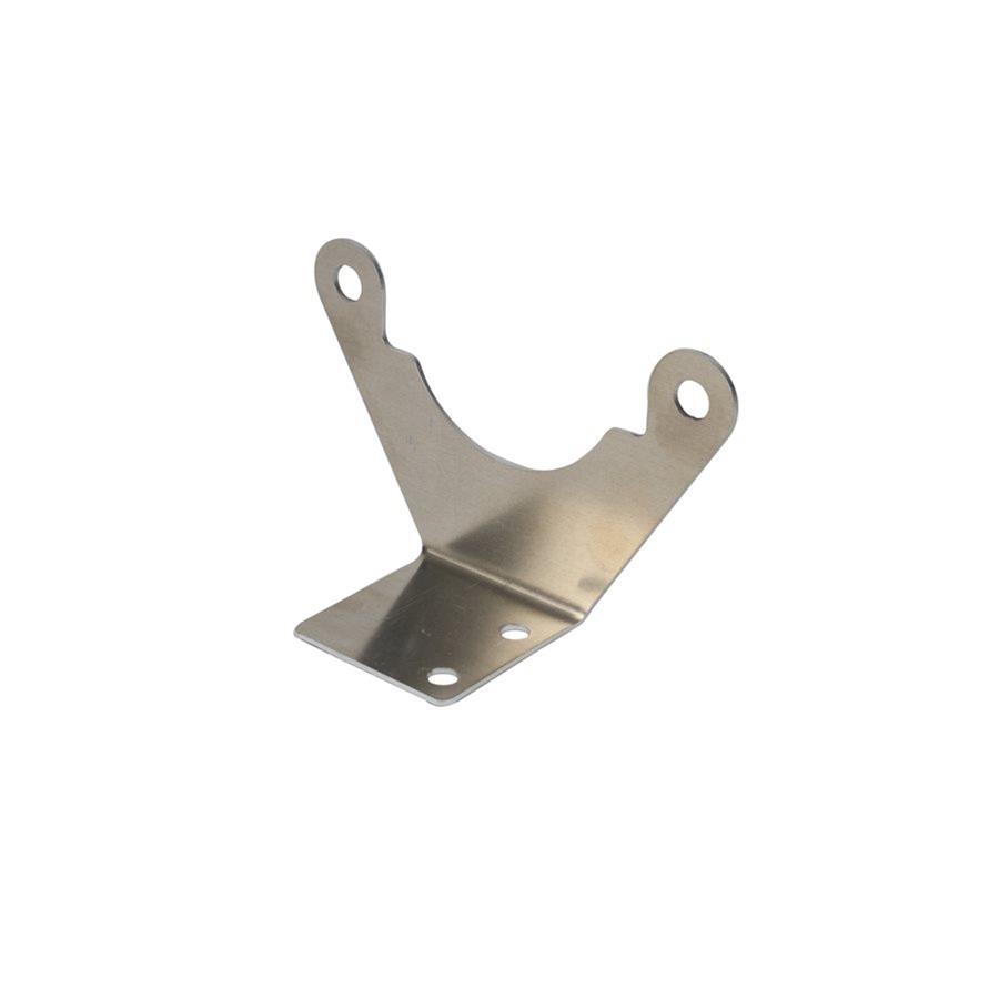 Detroit Speed Proportioning Valve Mounting Brackets 050304DS Brake Bracket, Bear C6 Valve, Aluminum, Natural, Brake Booster Mount, Each