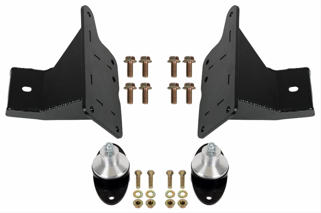 Detroit Speed Engine Mount Bracket Kits 060420DS Kit, Complete, DSE Aluma-Frame, Ford, Kit