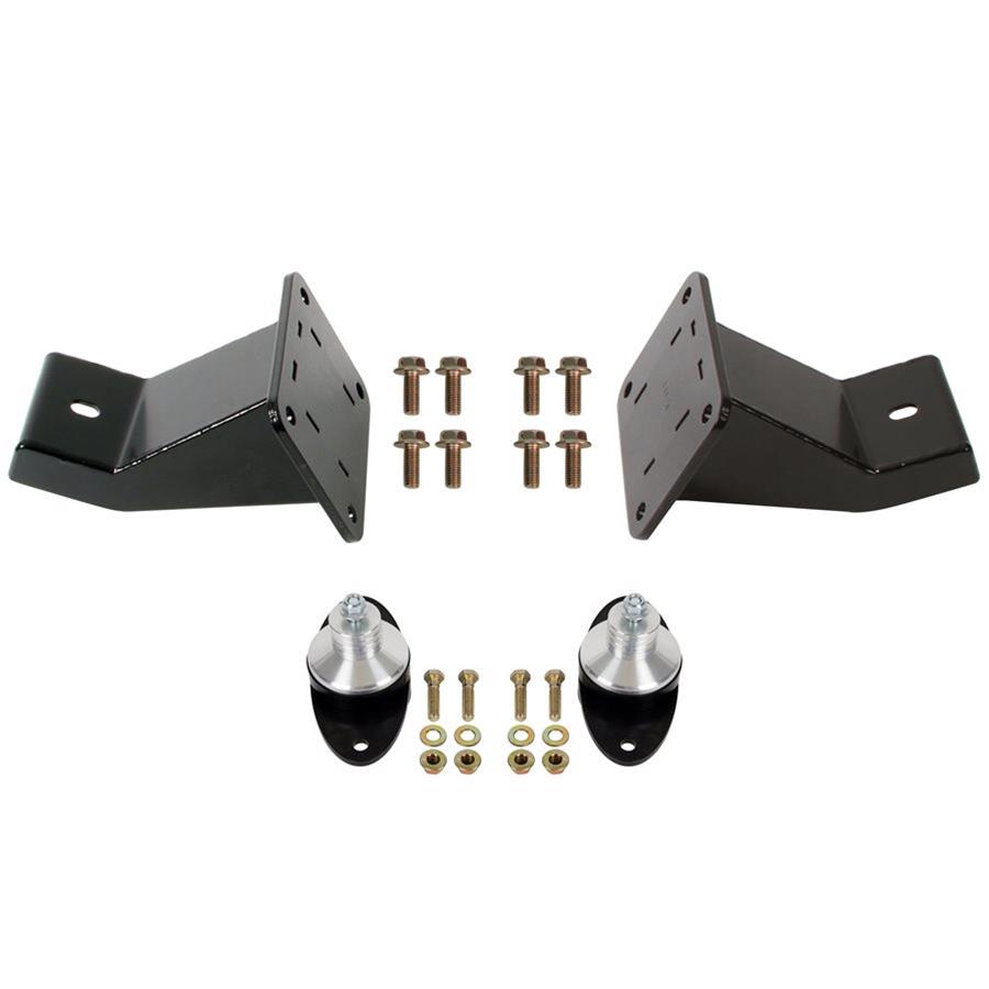 Detroit Speed Engine Mount Bracket Kits for 1964-1970 MUSTANG - 060422DS Kit, Complete, DSE Aluma-Frame, Ford, Kit