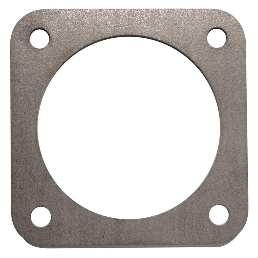 Detroit Speed 4-Bolt 3 Inch Exhaust Flange 060501DS Flange, in. Diameter, 4-Bolt, Stainless Steel, Natural, Each