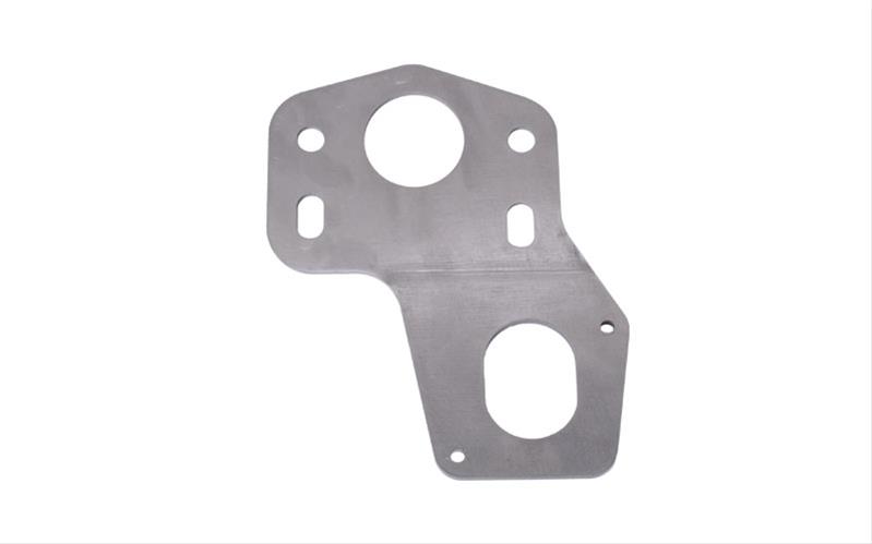 Detroit Speed Clutch Master Cylinder Mounting Brackets 070430DS Plates, Usage, Steel, Natural, Chevrolet, Pontiac, Each