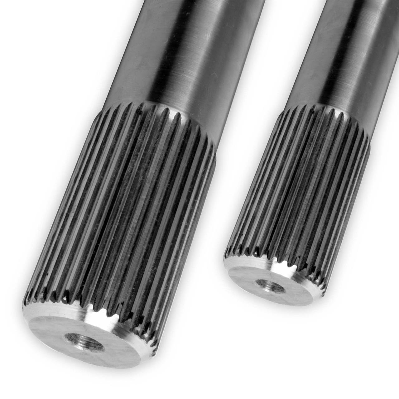 Detroit Speed Rear Axle Shafts for 1982-2003 S10, 1982-1990 S15, 1991-2003 SONOMA - 073943DS Shaft, Double Spline, Solid Floater, Steel, 31-Spline Inner, 33-Spline Outer, Ford 9 in., Chevy, GMC, Kit thumbnail 2