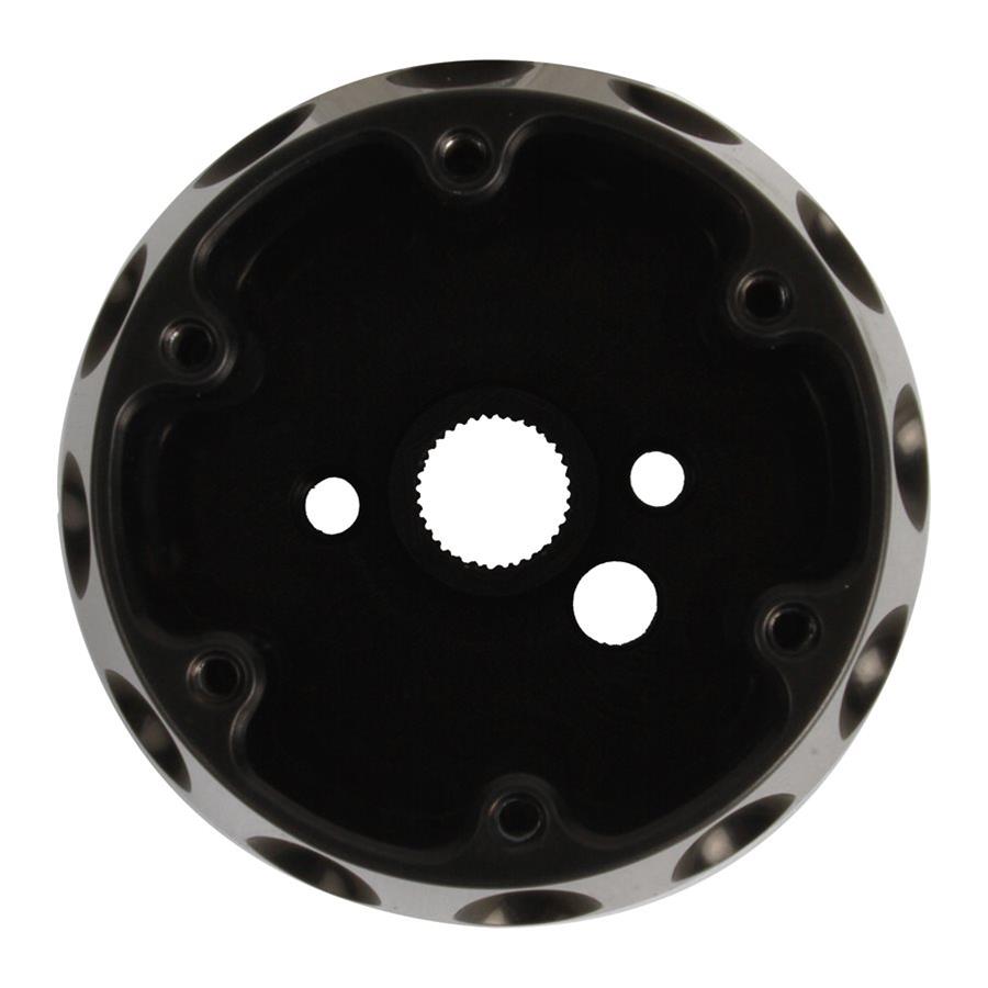 Detroit Speed Inc U-Bolts, Leaf Spring 092566DS BILLET AL SW ADPTR GM 6 BOLT, BLK ANDIZE thumbnail 2