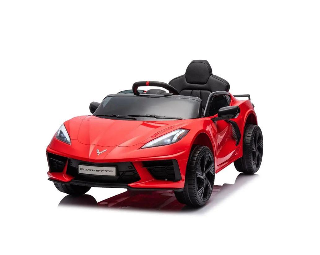 Summit Gifts FR6870-RED Chevrolet Corvette C8 12 V Ride-On Car