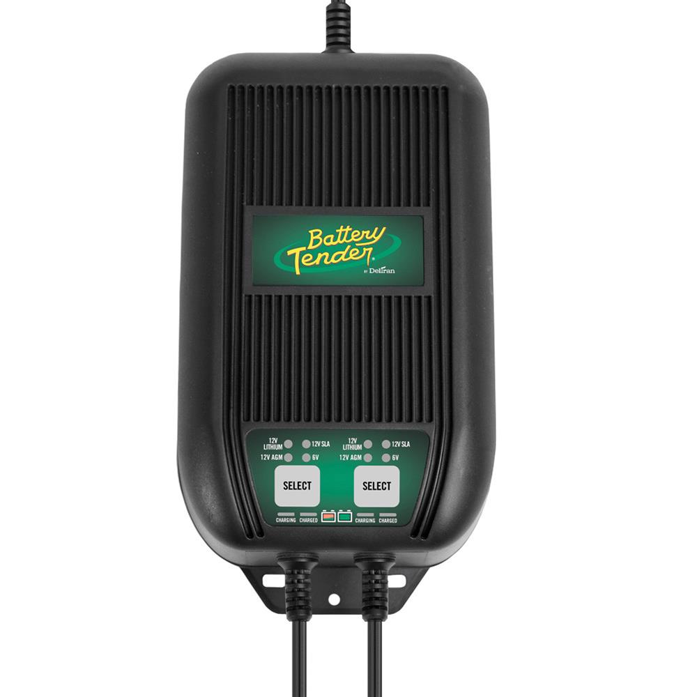 Deltran Battery Tender WaveCharge Marine Chargers 022-1002-DL-WH BATTERY TENDER 2-BANK 12V/6V thumbnail 3