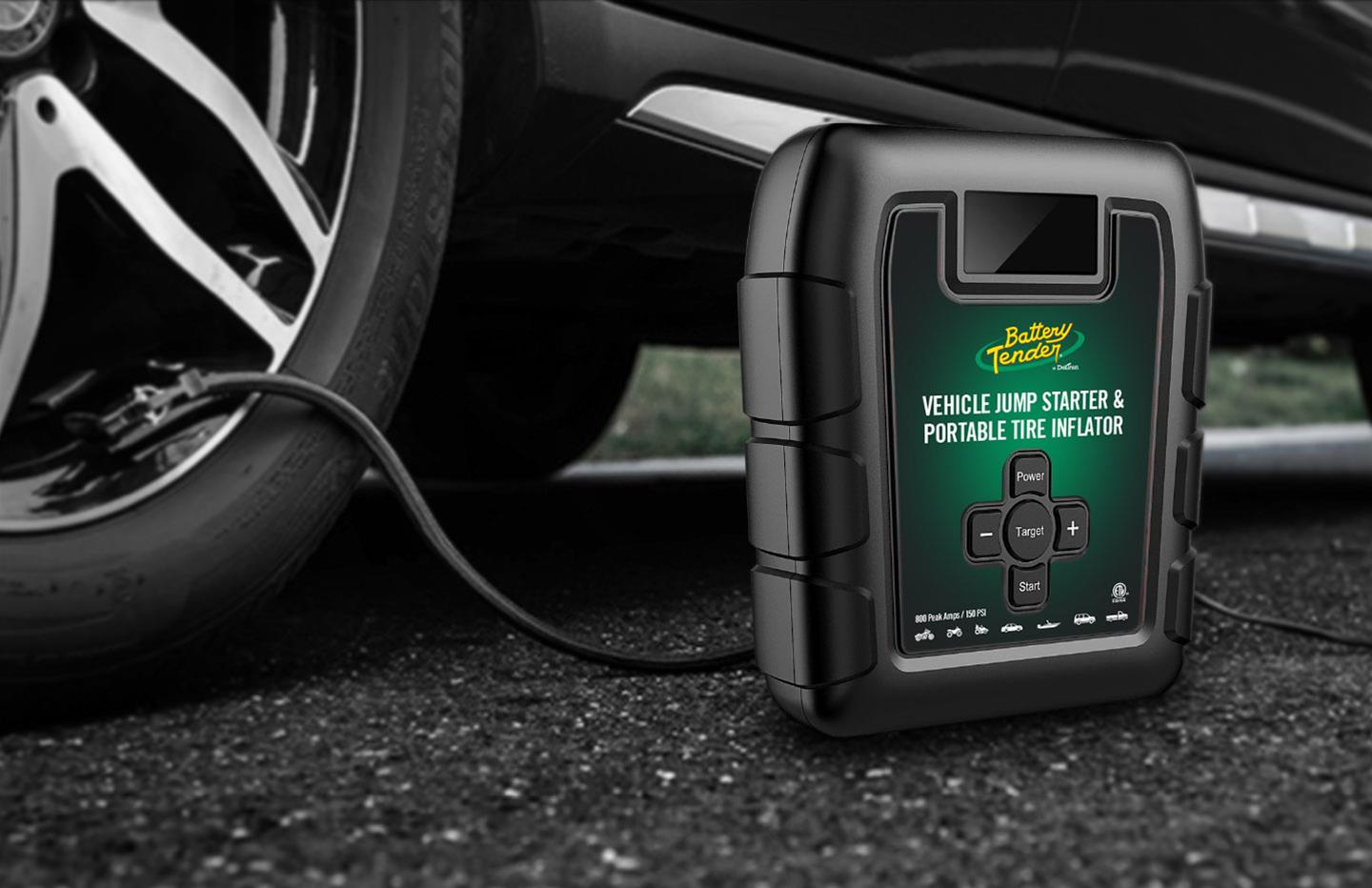 Battery Tender 0303010WH Deltran Battery Tender 800A Jump Starter and