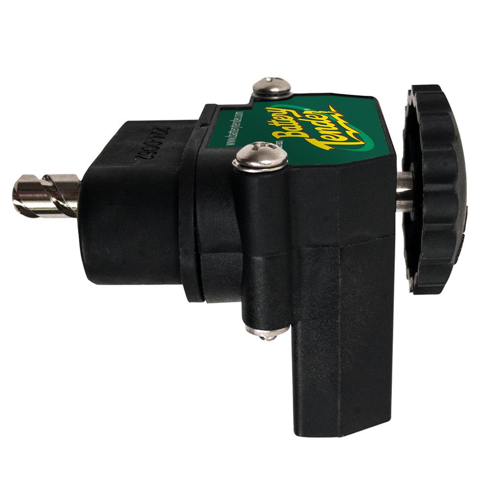 Deltran Battery Tender DC Power Connectors 224-0062-BK Connector, L-Shaped Plug, Black, 2-pin, 80 Amps, Each thumbnail 2