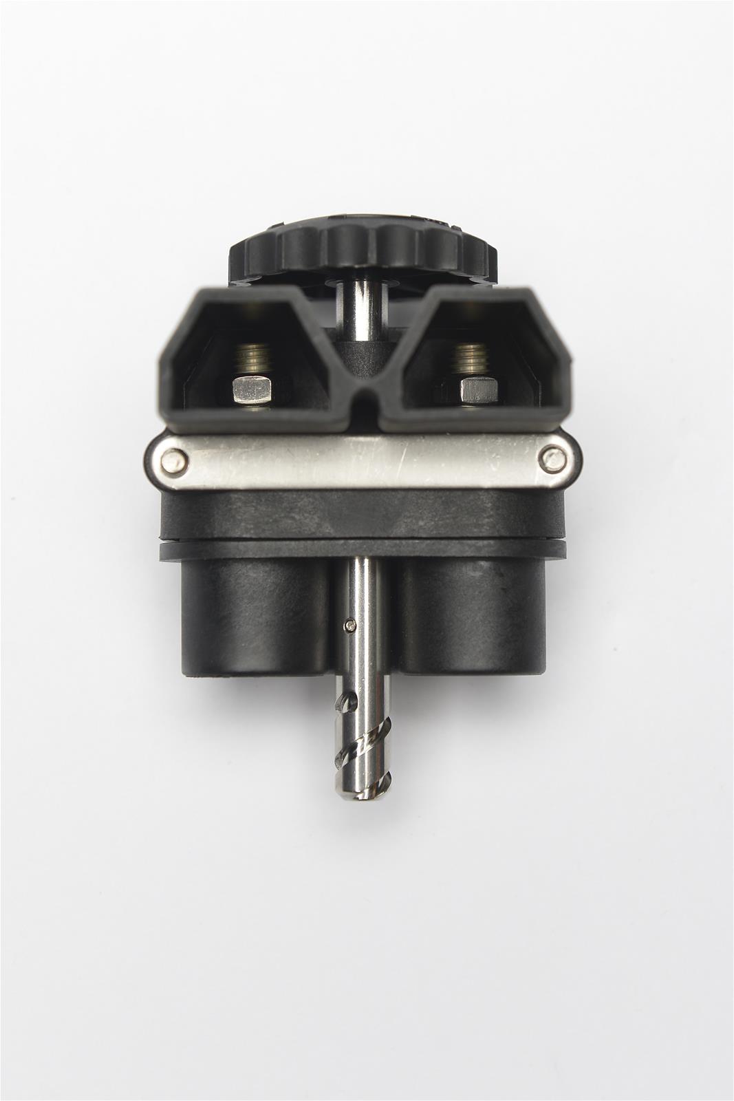 Deltran Battery Tender DC Power Connectors 224-0062-BK Connector, L-Shaped Plug, Black, 2-pin, 80 Amps, Each