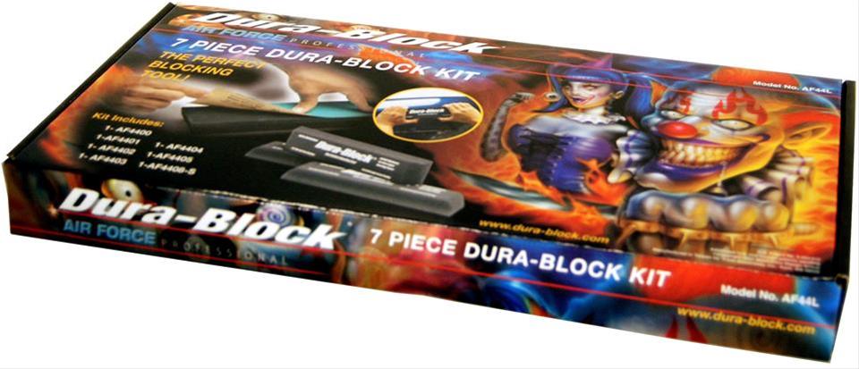 Durablock AF44L Dura-Block 7-Piece Sanding Block Kits | Summit Racing