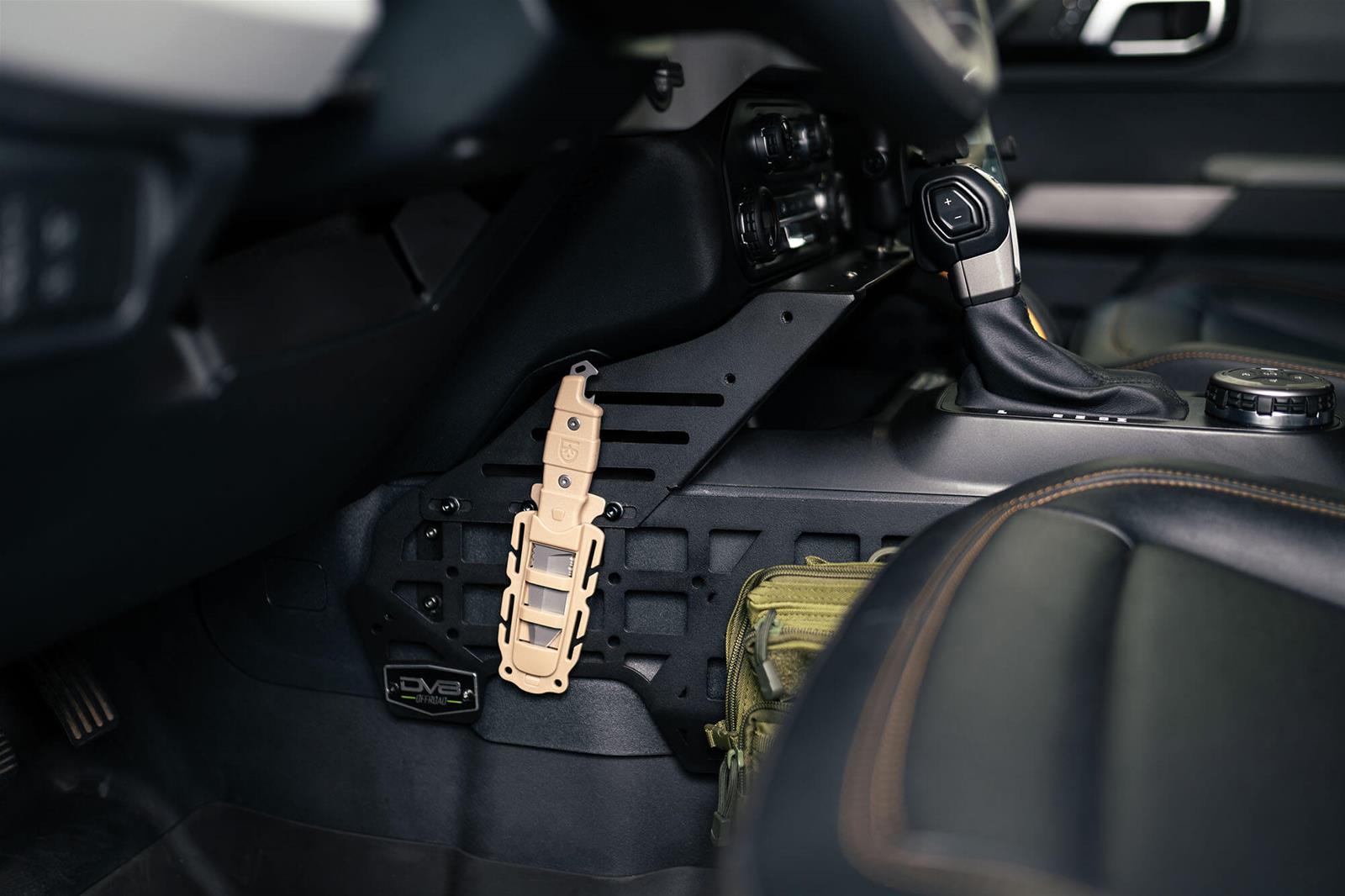 DV8 Offroad 21-23 Ford Bronco Center Console Molle Panels & Bridge thumbnail 3