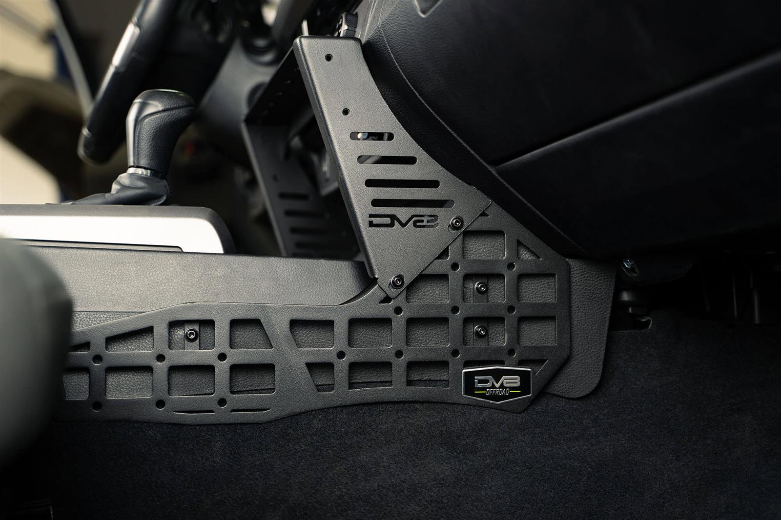 DV8 Offroad 16-23 Toyota Tacoma Center Console Molle Panels & Device Mount thumbnail 5
