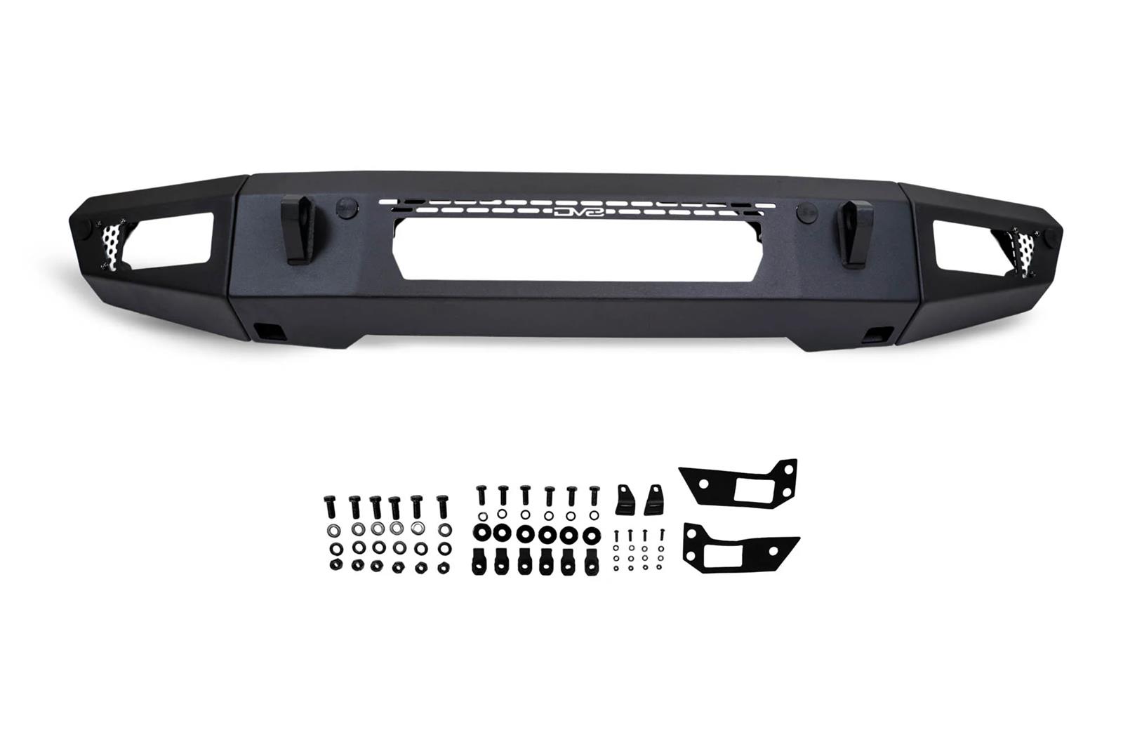 DV8 Offroad 2021+ Ford Bronco Front Bumper V2 - OE Plus Series (Works w/o ACC Relocation) thumbnail 5