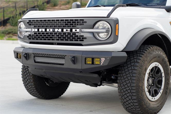 DV8 Offroad 2021+ Ford Bronco Front Bumper V2 - OE Plus Series (Works w/o ACC Relocation) thumbnail 9