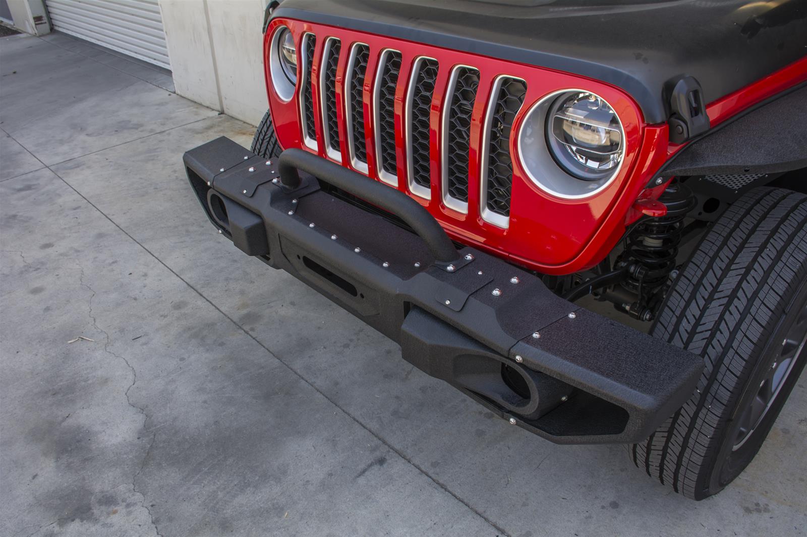 DV8 Offroad FBJL-10 DV8 Offroad Jeep JL Modular Front Bumpers | Summit ...